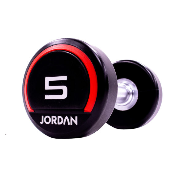 JORDAN 5kg Premium Urethane Dumbbells (x2)