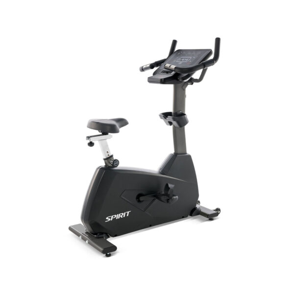 Spirit CU800+ LED Upright Bike (Graphite Grey)