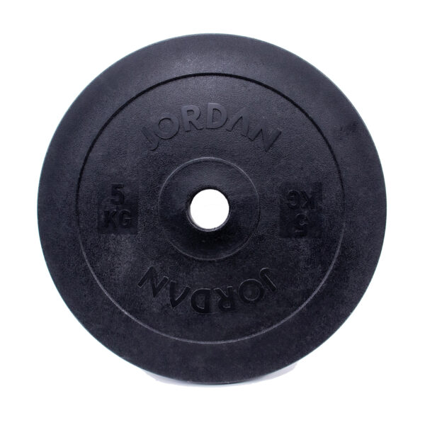 JORDAN 5kg Olympic Solid Technique Plate - Black (x2)