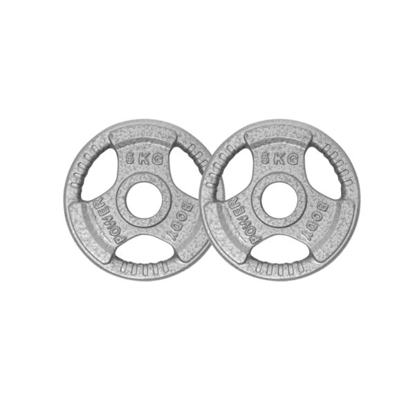 Body Power 50Kg Tri Grip Olympic Disc Kit