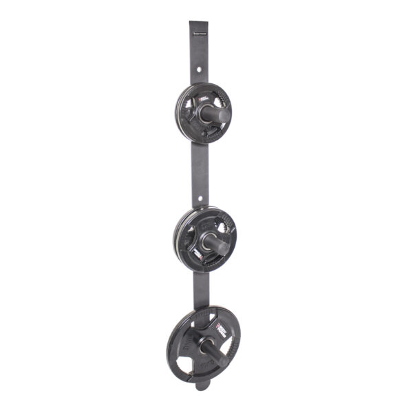 Body Power Wall Mounted Olympic Weight Plate Storage