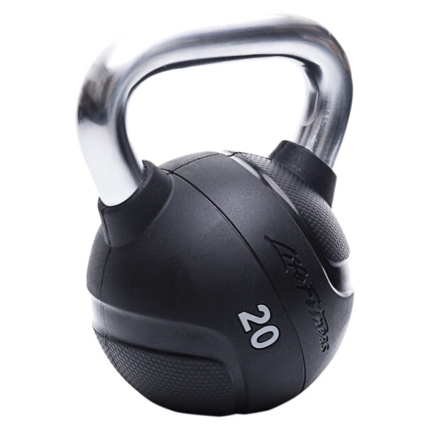 Life Fitness 20kg Rubber Kettlebell