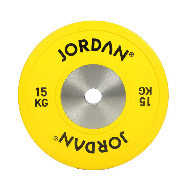 Body Power TITAN Competition Bumper Plate 15kg (x1)