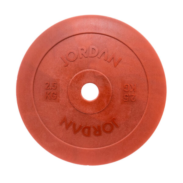 JORDAN 2.5kg Olympic Solid Technique Plate - Red (x2)