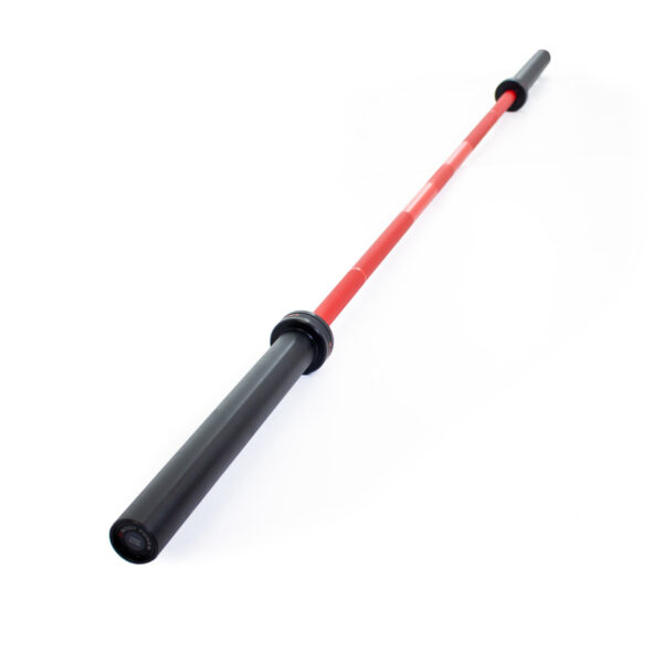Body Power 7' Prestige Plus Olympic Bar - Red Edition (28mm Grip)