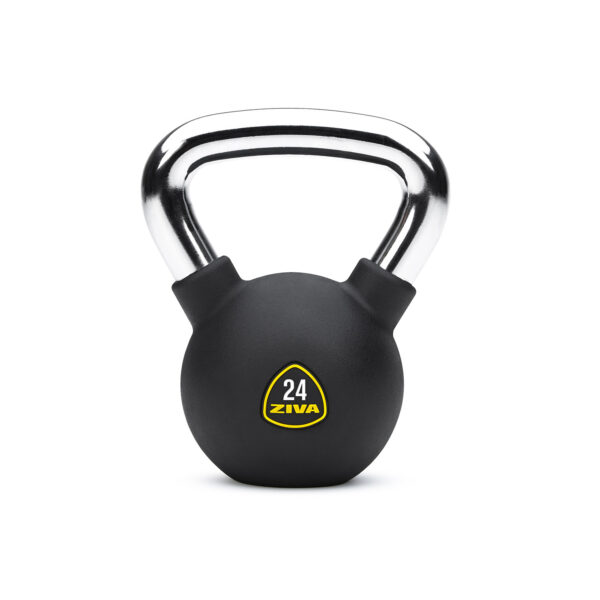Ziva 20Kg Performance Rubber Kettlebell