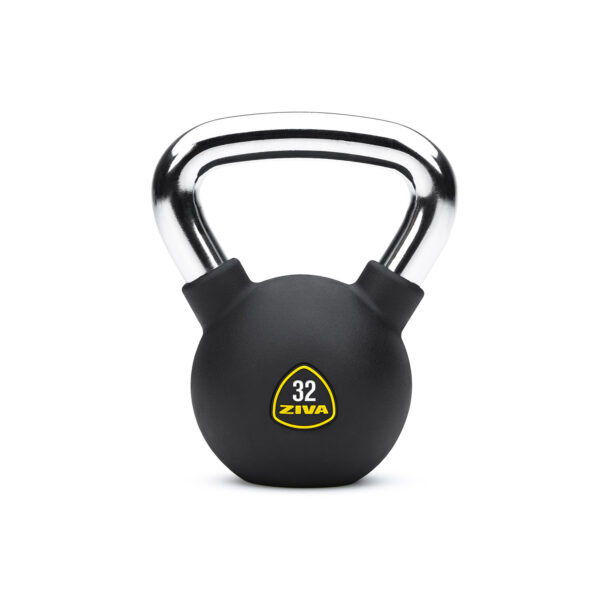 Ziva 32Kg Performance Rubber Kettlebell