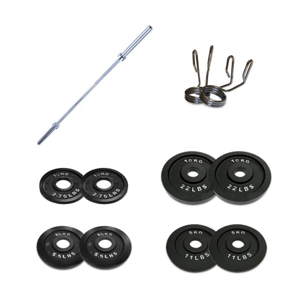 Body Power 52.5kg Olympic Weight Set (6ft Bar)