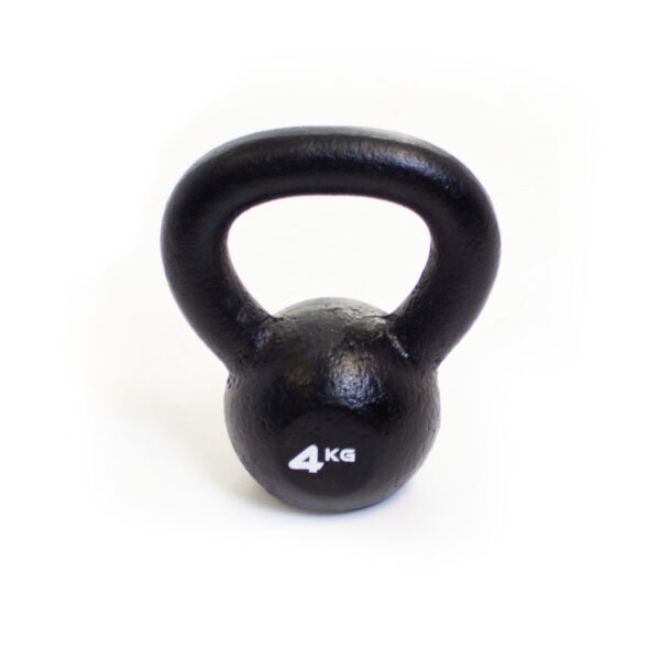 Body Power 4Kg Cast Iron Kettlebell