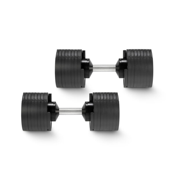 NÜOBELL 2-32Kg Dumbbells (x2) - Black Out