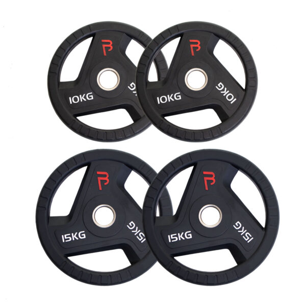 Body Power 20Kg Urethane Olympic Discs (x2)