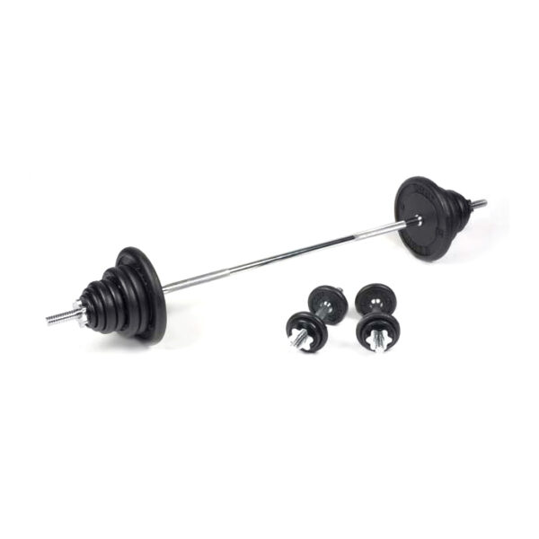 Body Power 72Kg 7FT Combi Standard Weight Set